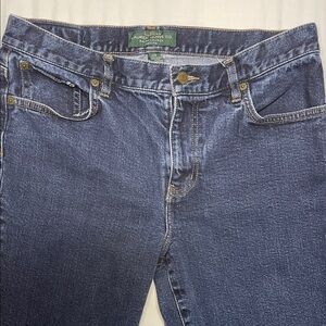 Lauren Ralph Lauren Blue Denim Capris